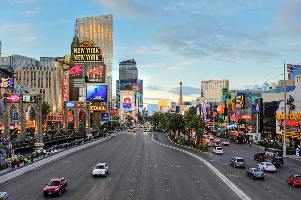 Intelligent transportation systems installed by Sierra Transportation Technologies and used in cities like Las Vegas