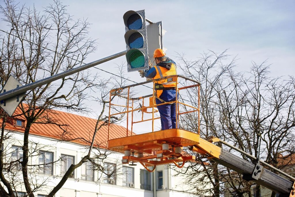 Traffic signal installation